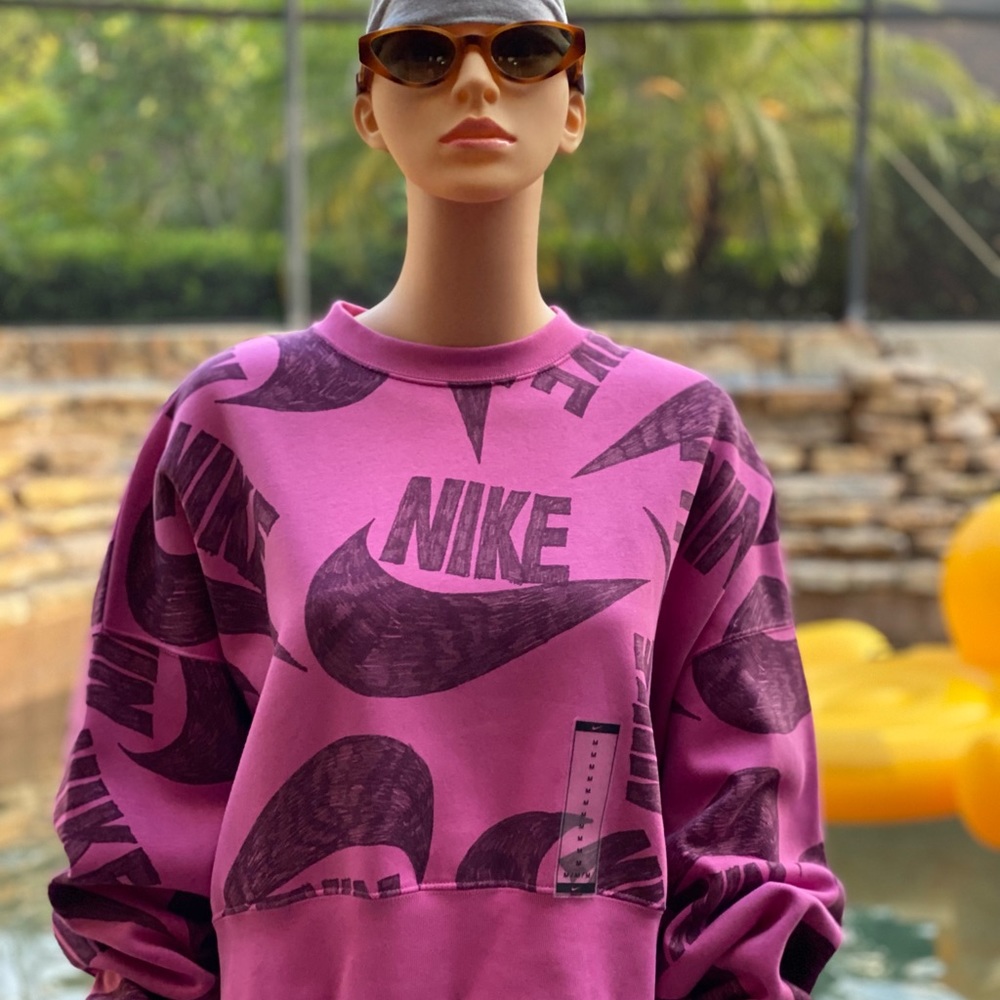NIKE WOMENS NSW ICON CLASH SWEATSHIRT DB5994-665